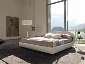 Désirée divani Кровать двуспальная с обивкой Lacoon