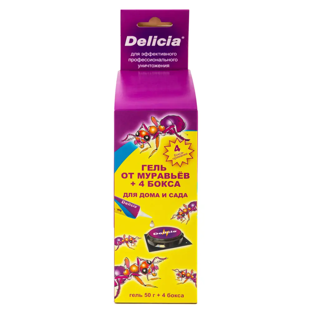 Инсектицид для защиты от муравьев Delicia 50 г 4 шт STLM-2151592