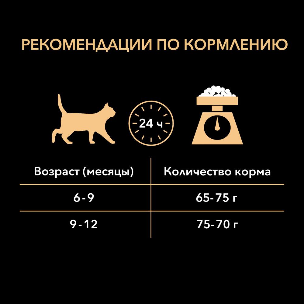 ПР0054755 Корм для котят для стерилизованных, лосось сух. 400 г Pro Plan  - Вид №5