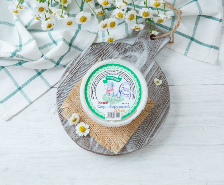 3543 Козий сыр творожный "Шевре" Вкусляндия  - Вид №2