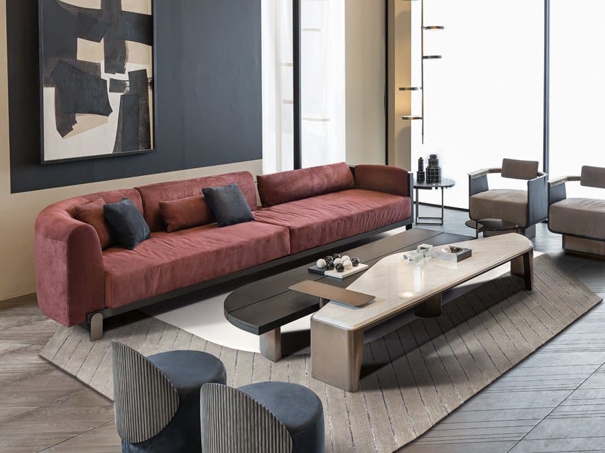 Диван из нубука Shake ARCH-00104177 - Вид №2