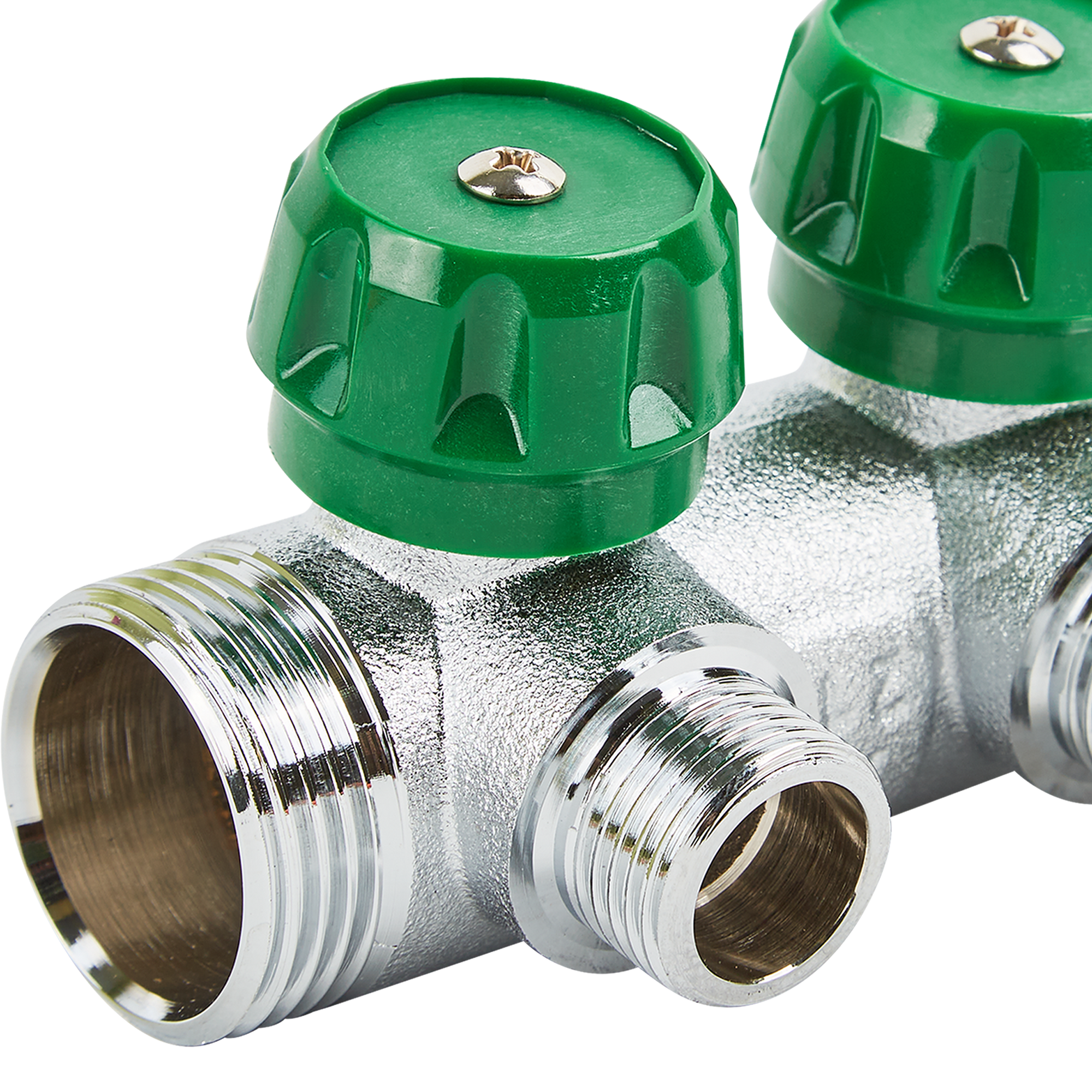 Коллектор распределительный STOUT 2 отвода 1"×1/2" для систем отопления 84868358 STLM-0056515 - Вид №1