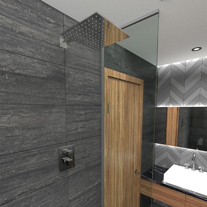 50CR759Q30EA Расс.д/душа, металл, квадратный, 300 мм, хром Paini  - Вид №1