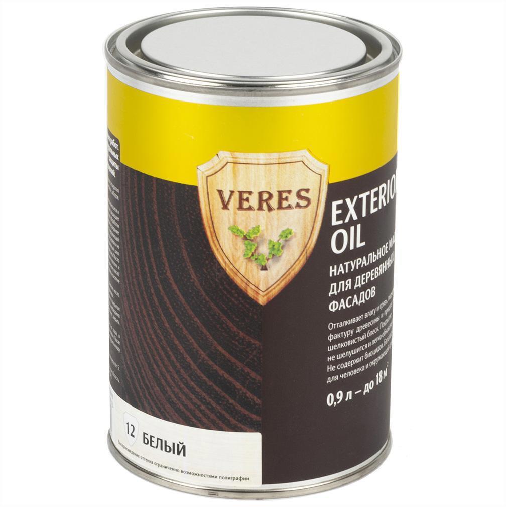 91262814 Масло для наружных работ "Oil Exterior" №12 Белый 0.9 л STLM-0526905 VERES