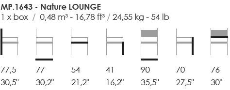 Fenabel Кресло из дерева с подлокотниками Nature sun-id-1411853 - Вид №4