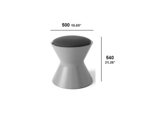 Пуф/журнальный столик с мягкой подушкой и отсеком для хранения SITIA KESI ARCH-00113369 - Вид №2