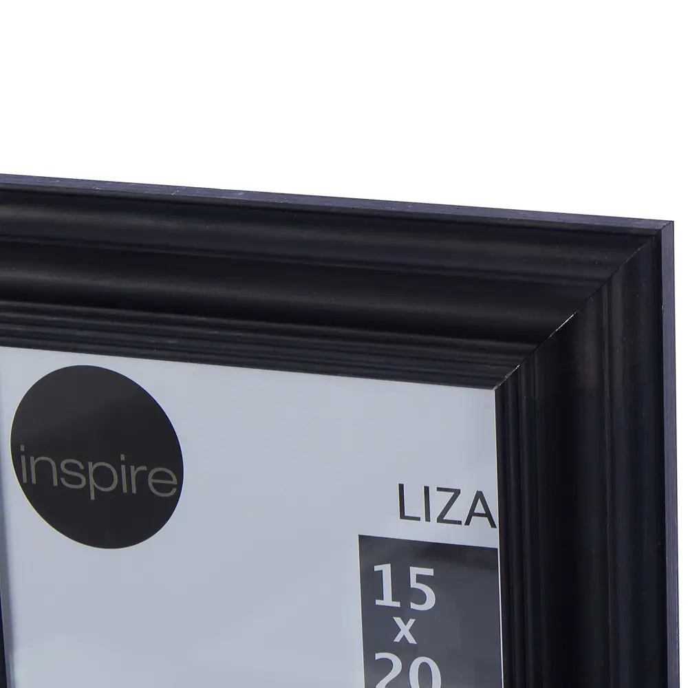 Рамка Inspire Liza 15x20 см цвет чёрный STLM-2094649 - Вид №1