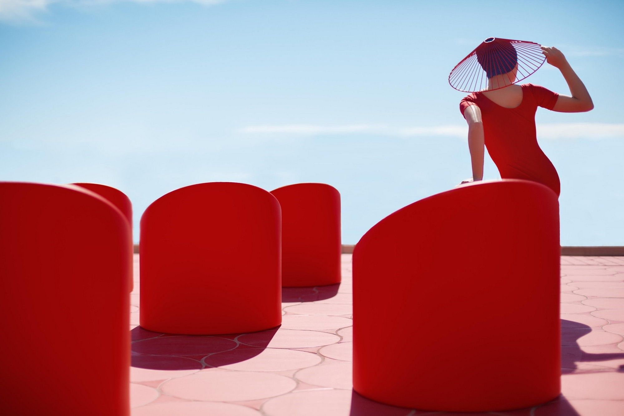 Полиэтиленовое садовое кресло Diabla Lipstick ARCH-00074546 - Вид №1