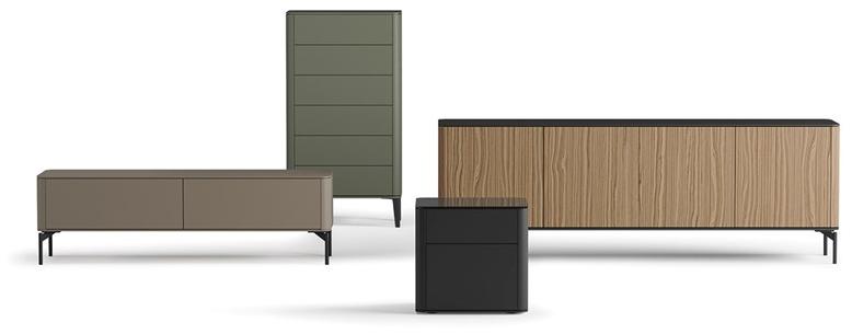 TUMIDEI Лаковая прикроватная тумба с ящиками Circle sun-id-1458828 - Вид №2