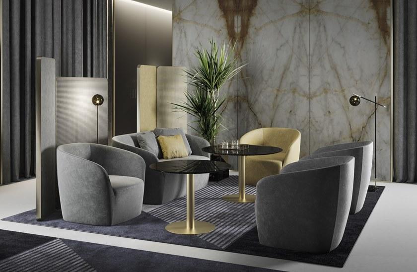 PROF Круглый деревянный стол на контракт Table sun-id-1397176 - Вид №2