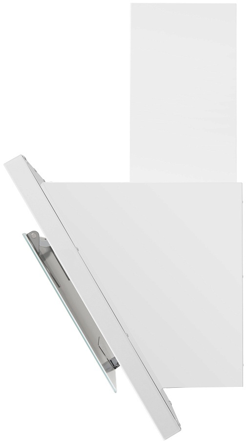 TOWER Light 60 White Glass White Вытяжка tower light 60 белый/белое стекло/ • тип: настенная• цвет: белый• управление: кнопочное• ширина, мм: 600• полная потребляемая мощность, вт: 150• количество скоростей: 3• максимальная производительность, м3/ч: 470• Santreyd  - Вид №4