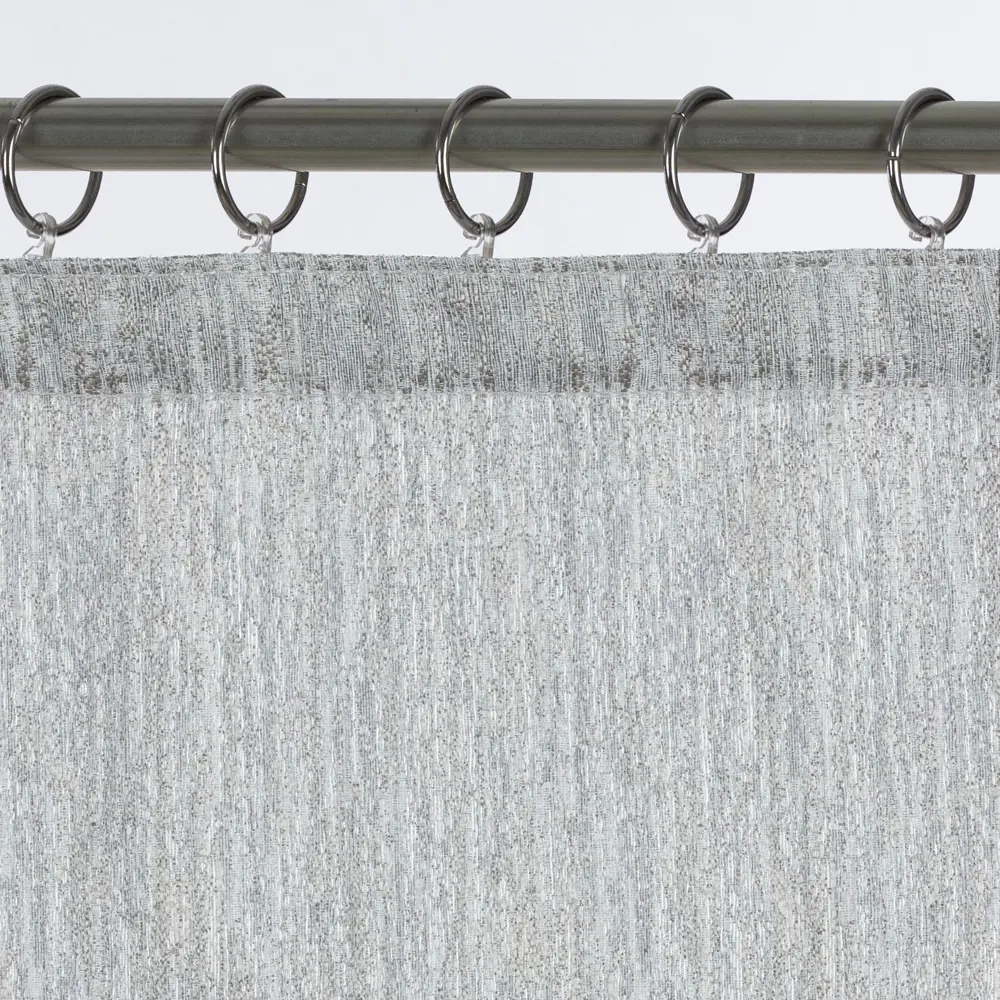 MIAMOZA Штора Торонто на ленте 200x280 см серо-бежевый жаккард 89398905 STLM-1570520 - Вид №8