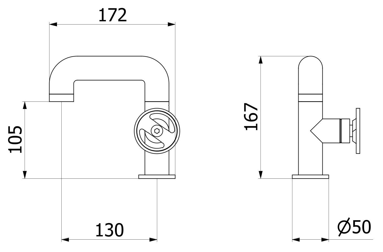 Однорычажный смеситель для раковины IB Bold ARCH-00027562 - Вид №24