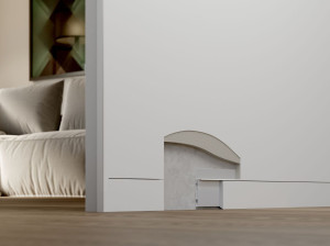 Плинтус провода стены