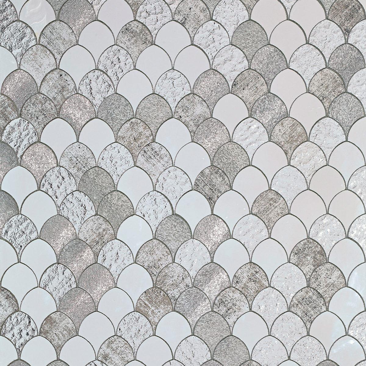 SICIS Bucolico Black Tela Grey Vetrite Tile sun-id-1991306 - Вид №8