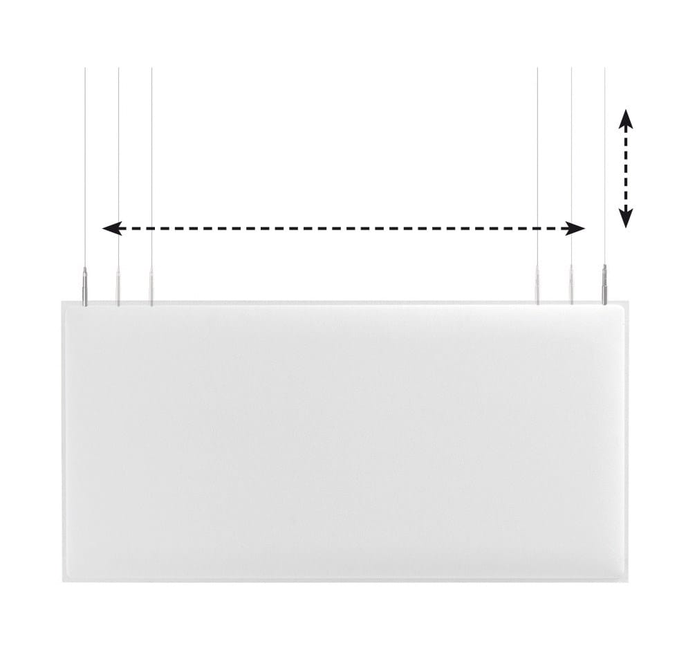 Акустическая подвесная панель из ткани Caimi Brevetti BAFFLE ARCH-00036094 - Вид №6