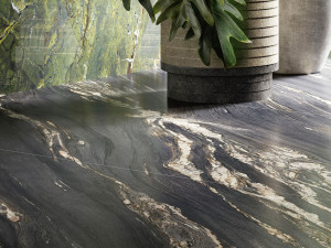 Пол / керамогранит с мраморным эффектом