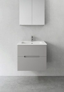 1390222 Шкаф Для Умывальника Compact Sun Grey 600 Hafa Серый