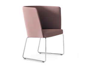 Сани кресло с подлокотниками