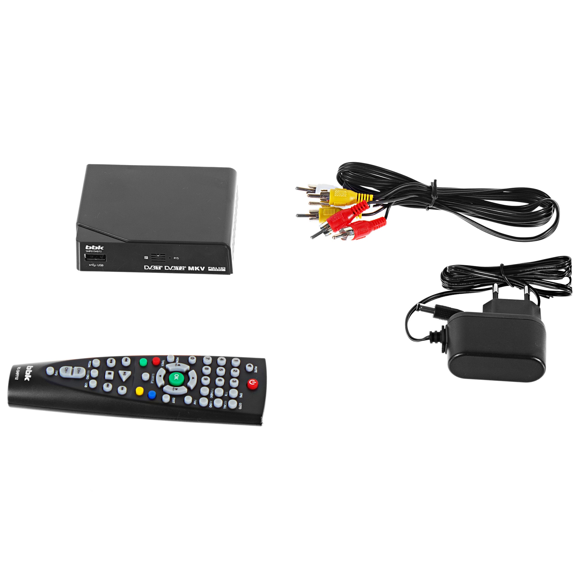 15112321 Ресивер DVB-T2 BBK SMP015HDT2 Santreyd  - Вид №4