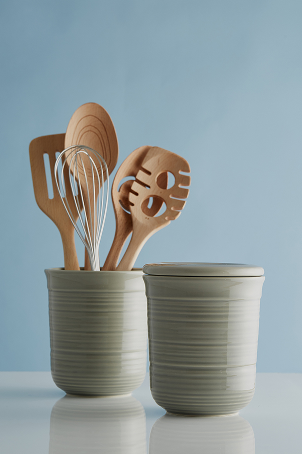 2002.086 Органайзер для столовых приборов william mason серый 14,5х12,7 см Mason Cash  - Вид №1