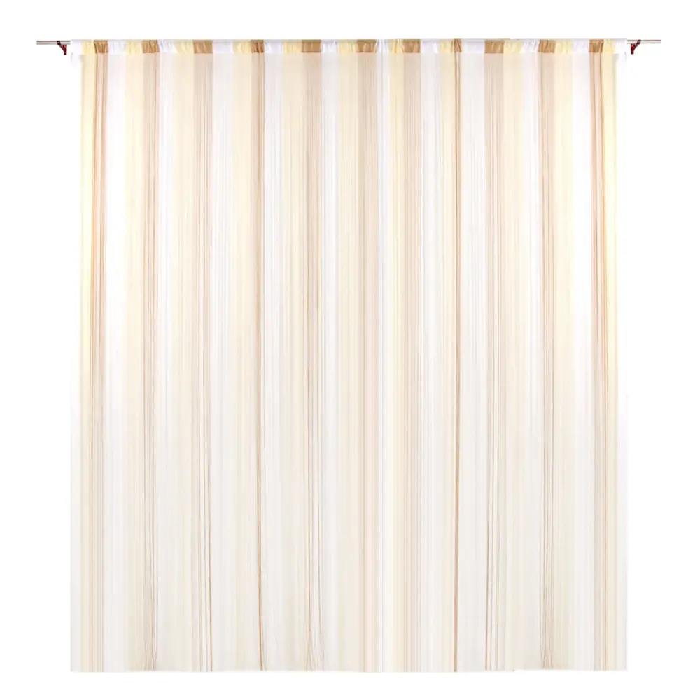 Кисея Градиент 150х280 см белый/экрю/золотой Santreyd STLM-2016234