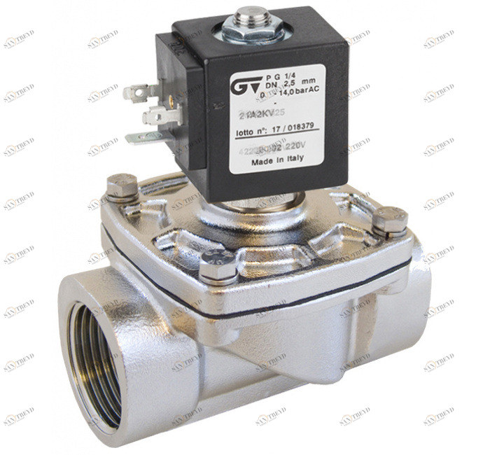 GENEBRE 4635 04 a24v 2-ходовой электромагнитный клапан смешанного действия Н.З 