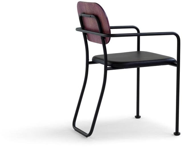 Blå Station Мягкое кожаное кресло с подлокотниками Åhus Bla Station sun-id-1485221 - Вид №17