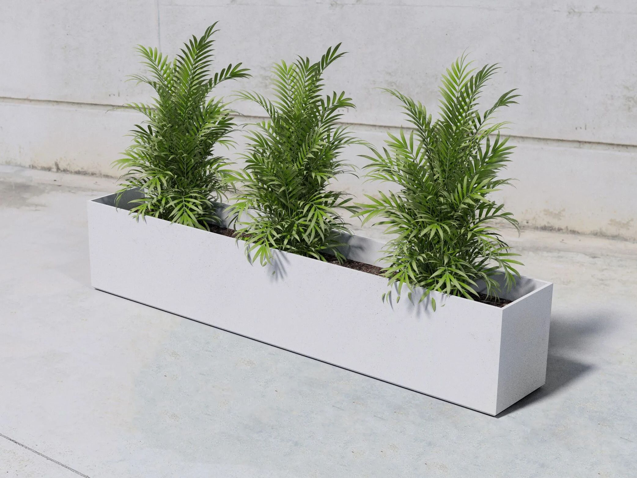 Плантатор из армированного волокном бетона SIT коробка ARCH-00001869