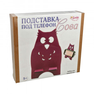 3392 Набор для создания подставки под телефон Сова САНТА ЛЮЧИЯ
