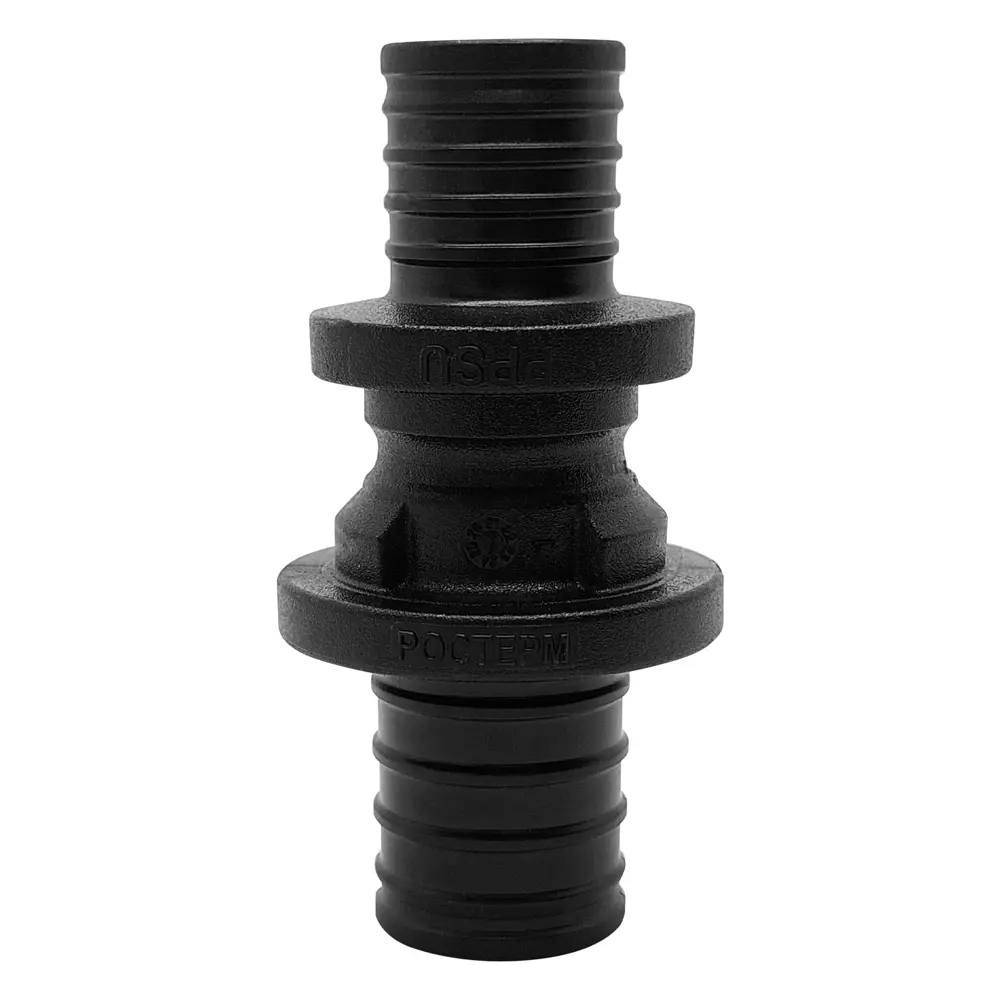 Муфта соединительная РОСТЕРМ 16 мм PPSU для труб PE-X 82132743 STLM-0019990 - Вид №1