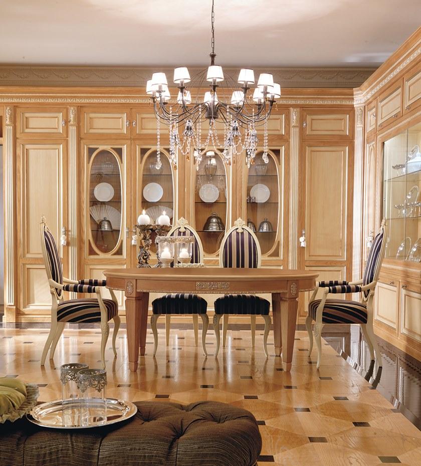 Martini Interiors Овальный раздвижной обеденный стол из массива дерева Venezia sun-id-1361449 - Вид №1