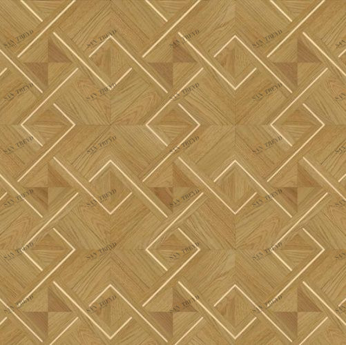 Художественный паркет Da Vinci Щитовой 26-370 Дуб (Гладкая) 500х500 мм 26010370