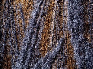 Квадратная подушка из мохера