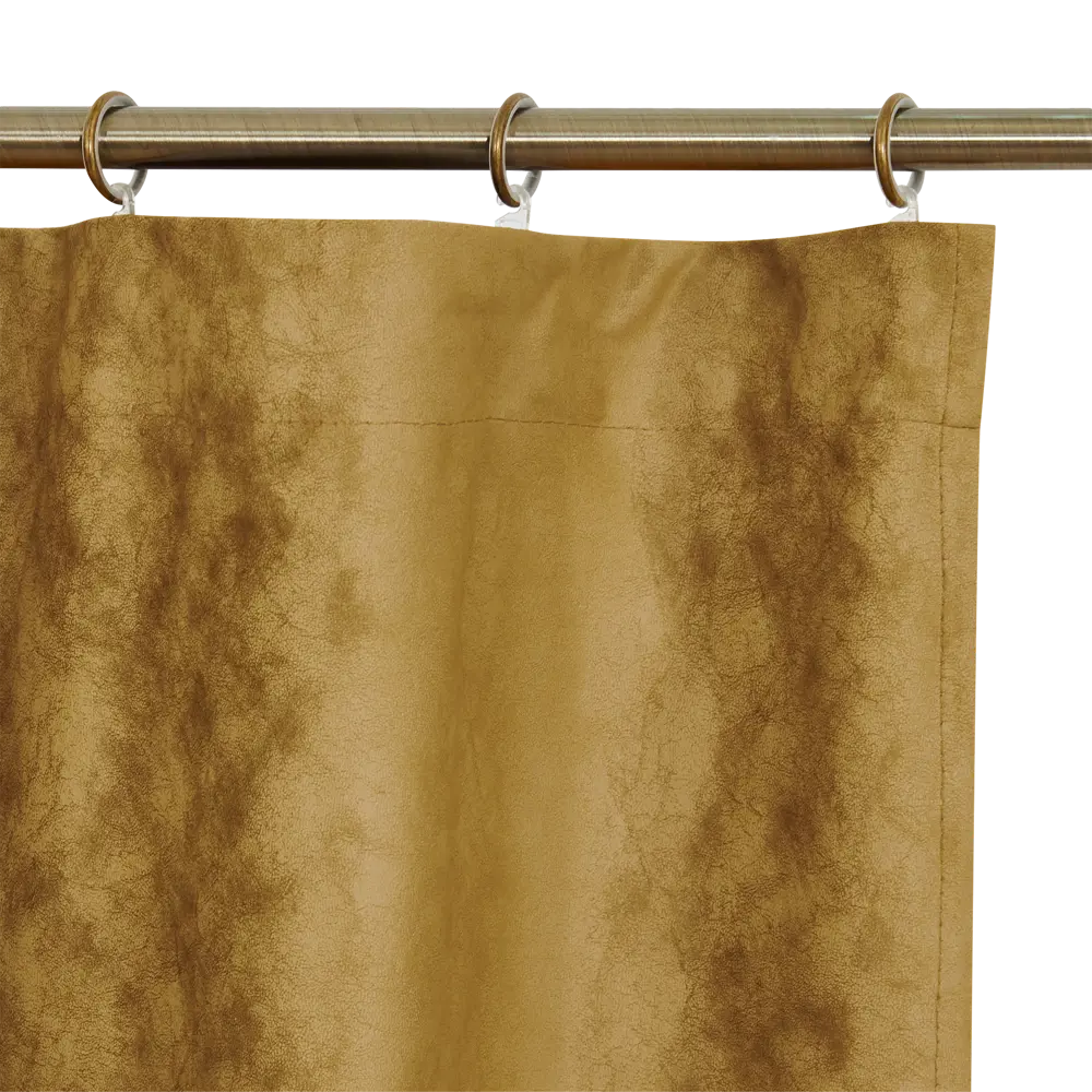 Штора на ленте Вельвет 200x280 см цвет золото WITERRA STLM-2200710 - Вид №3