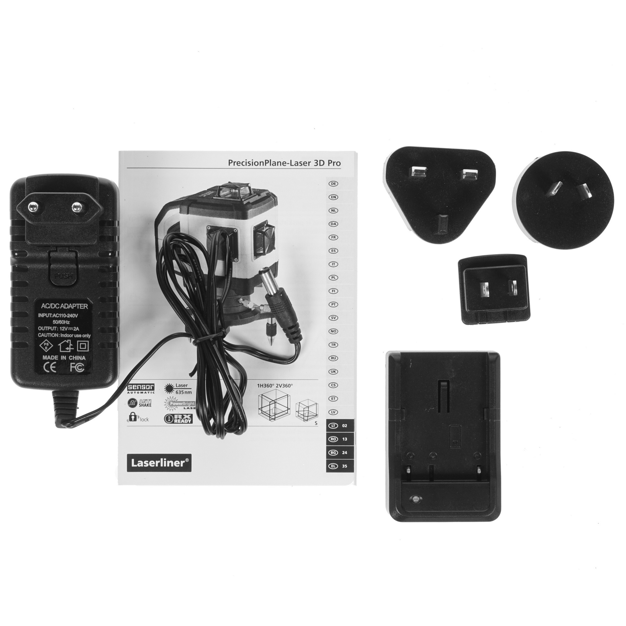 Лазерный нивелир Laserliner PrecisionPlane-Laser 3D Pro 1280327 STDN-0088807 - Вид №6