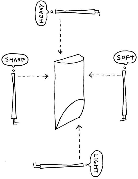 Minotti Прямоугольный мраморный стол для гостиной Wedge sun-id-1467030 - Вид №2