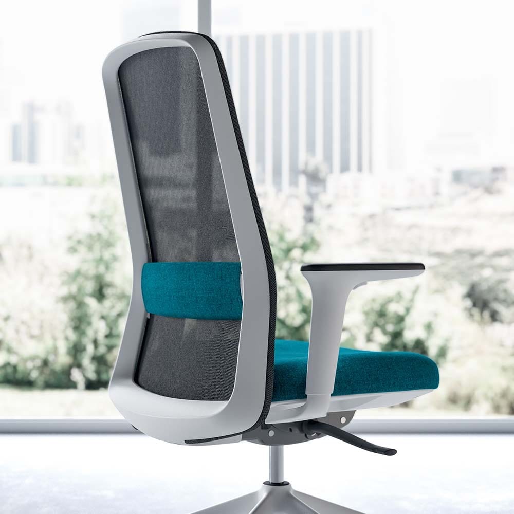 Вращающееся офисное кресло с колесами Quadrifoglio Group дизайн-офис ARCH-00073161 - Вид №1