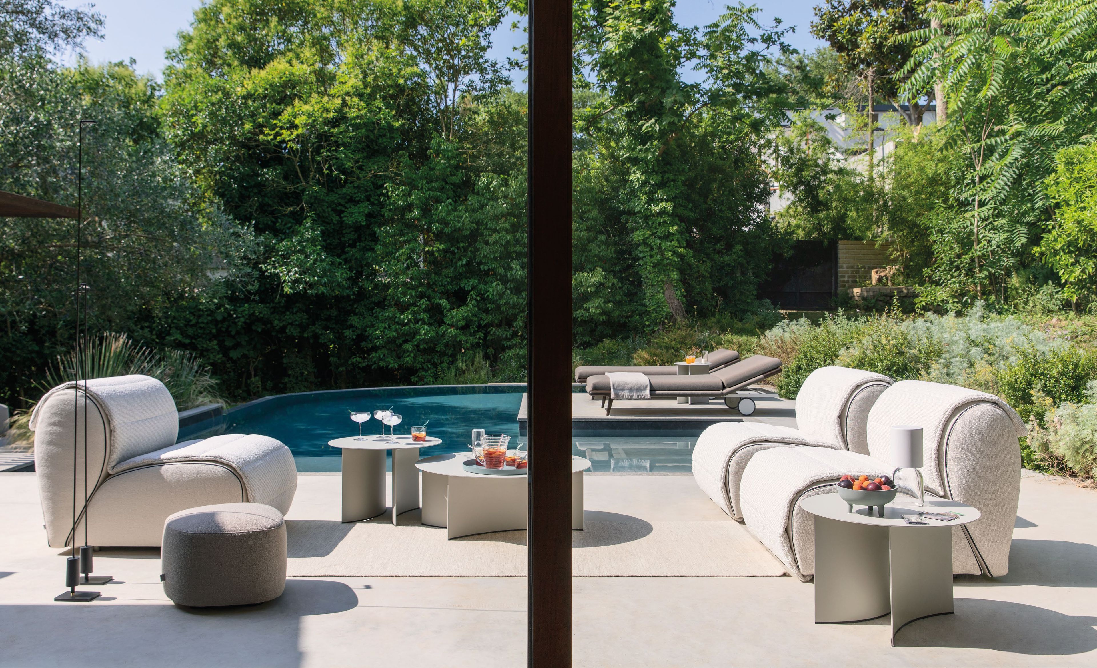 Тканевое садовое кресло Flou Флора ARCH-00020375 - Вид №1