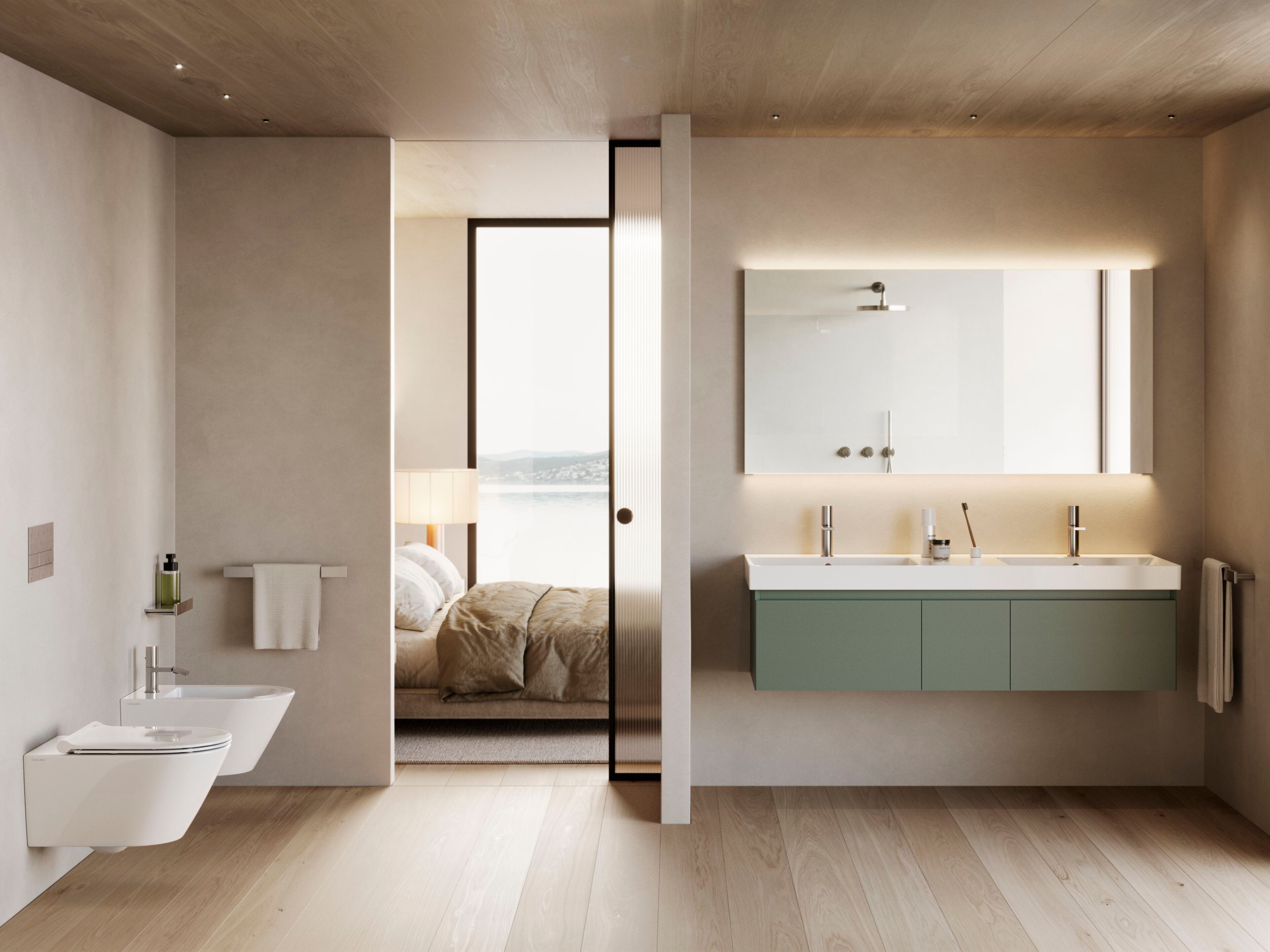 Двойной умывальник CERAMICA CATALANO ноль ARCH-00112917 - Вид №3