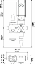 Danfoss ICF 15 — многофункциональные клапанные станции ICF-15-4-10RB Клапан-регулятор универ. 027L4540  - Вид №11