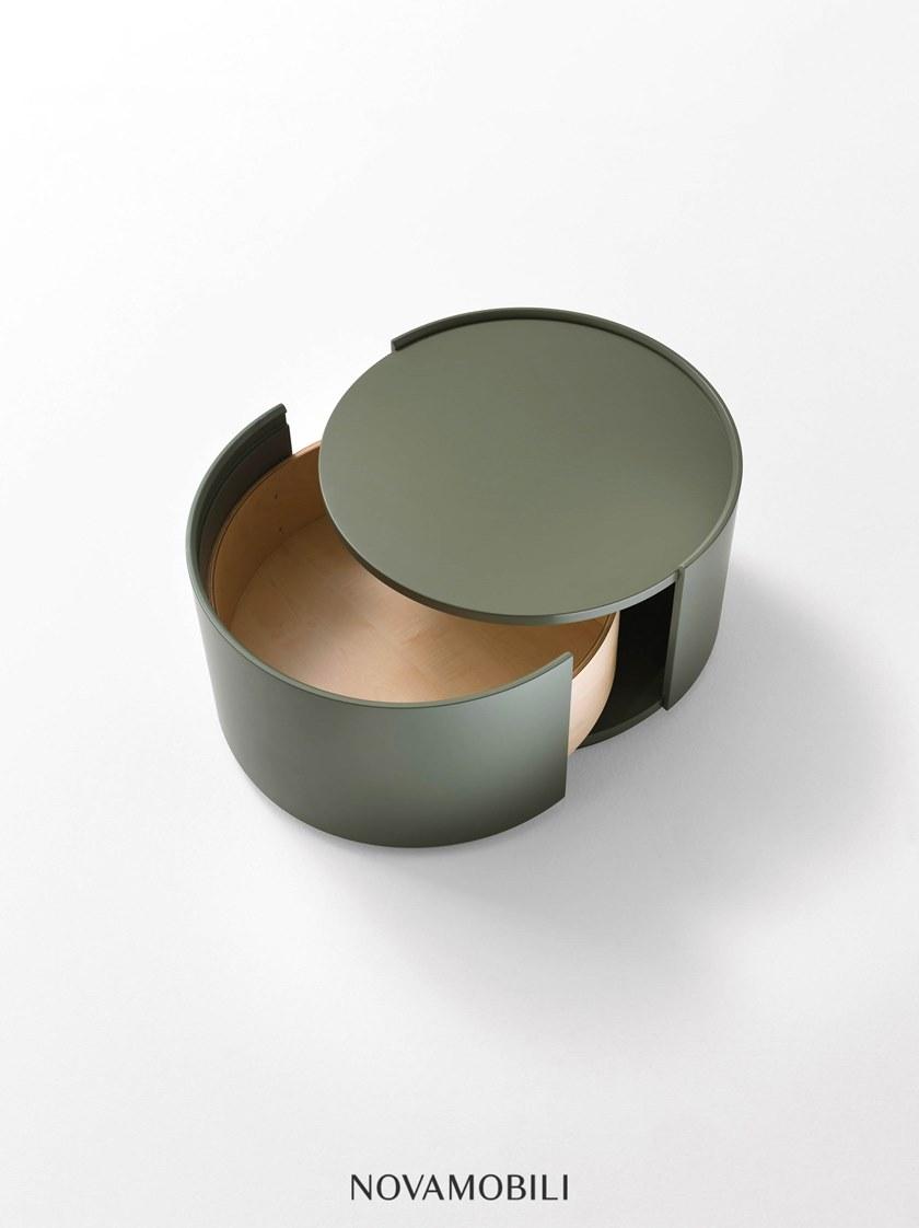 Novamobili Круглый лакированный журнальный столик Details sun-id-1434233 - Вид №2