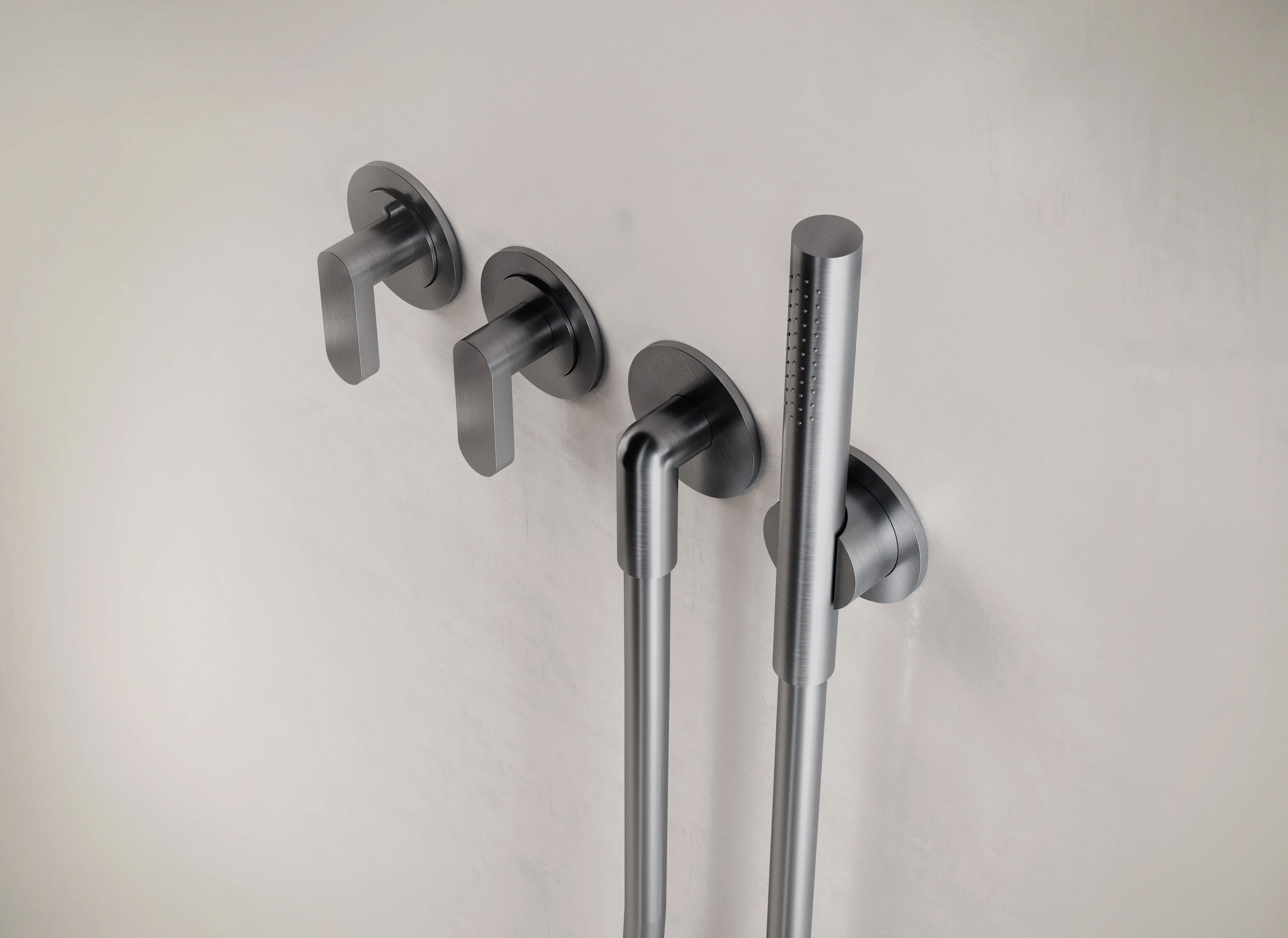 Термостатический набор для душа из нержавеющей стали с ручным душем COCOON John Pawson ARCH-00134906 - Вид №8