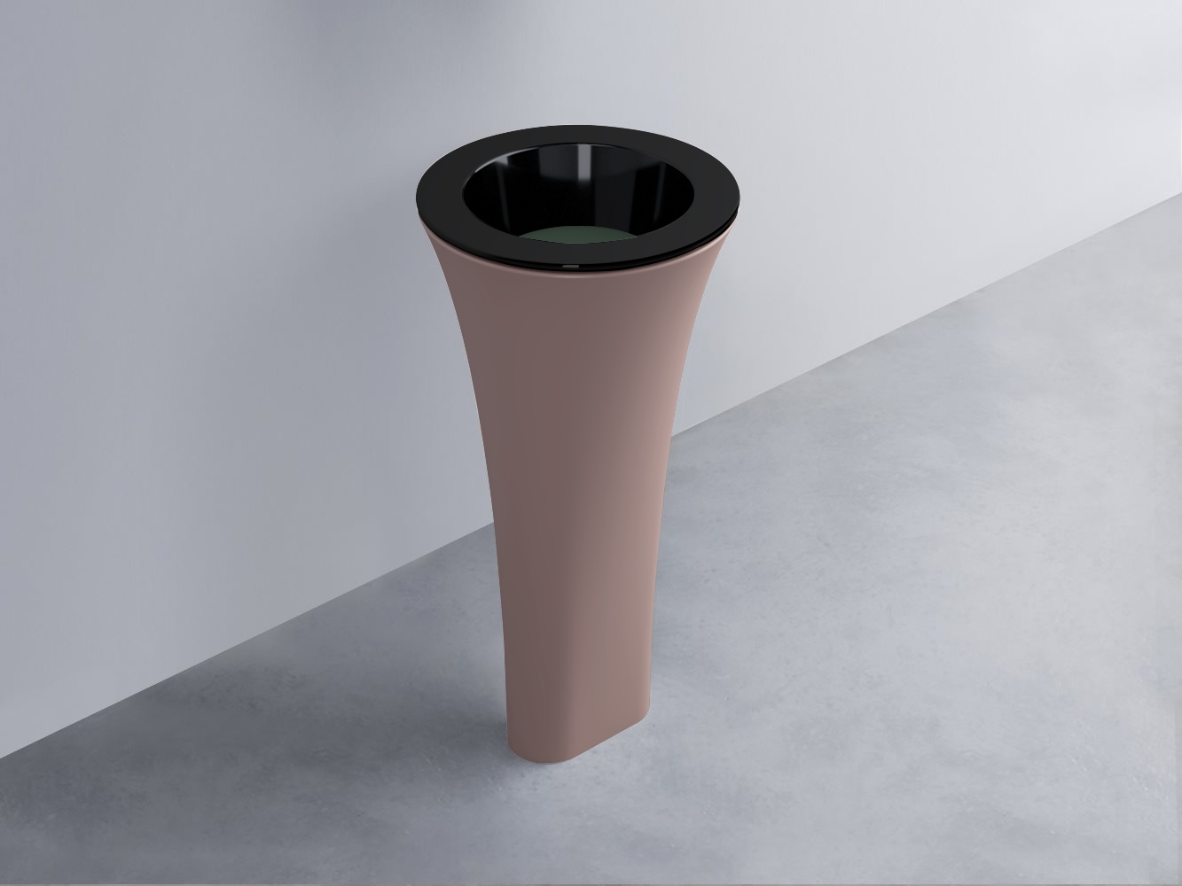 AMLA45-N+AMPILT-MU+AMCOLT-CP Раковина Amedeo Tondo отдельностоящая cielo Enjoy + Amedeo Ceramica Cielo