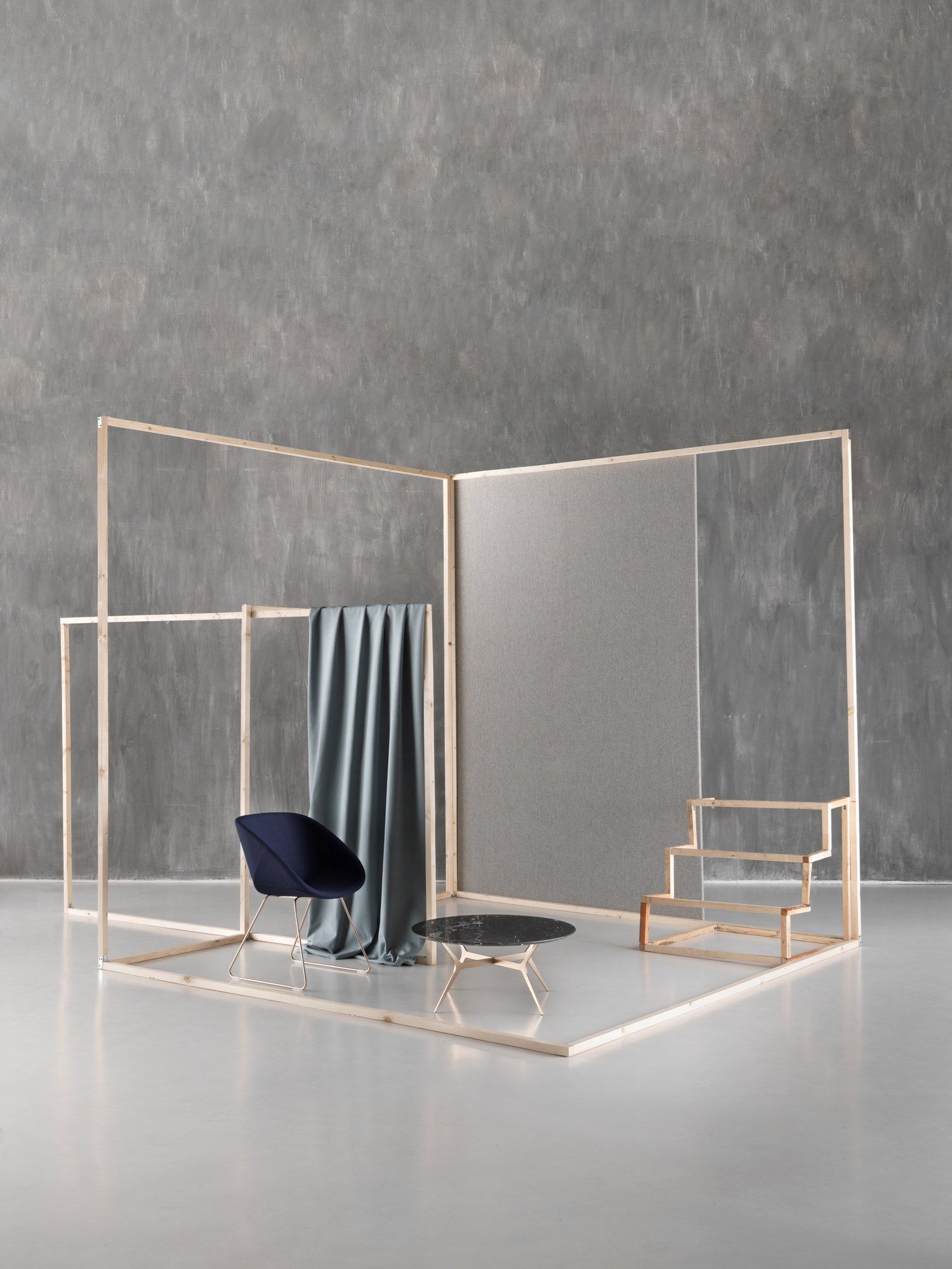 Мраморный круглый низкий журнальный столик SITIA TRIMUNDO ARCH-00129090 - Вид №2