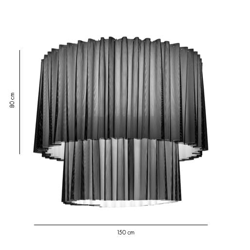 Ткань потолочный светильник AXOLIGHT юбка ARCH-00066585 - Вид №3
