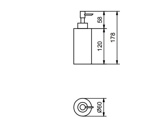 Дозатор мыла Fantini Rubinetti Young Accessories ARCH-00024052 - Вид №2