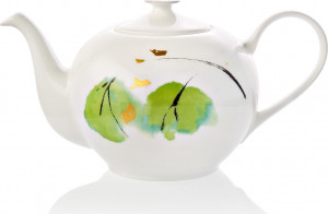 10525554 Dibbern Чайник Dibbern "Примавера" 1,3л Фарфор костяной