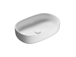 Керамическая овальная столешница