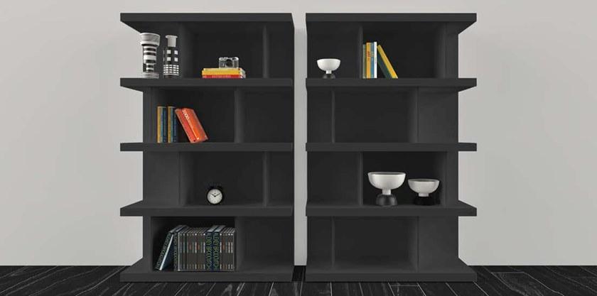 Natuzzi Модульный деревянный книжный шкаф sun-id-1482872 - Вид №2